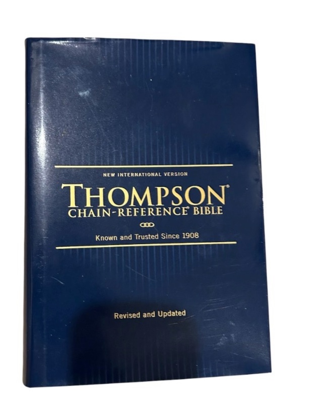 Thompson Chain-Reference Bible - Deep Blue with Gold Lettering